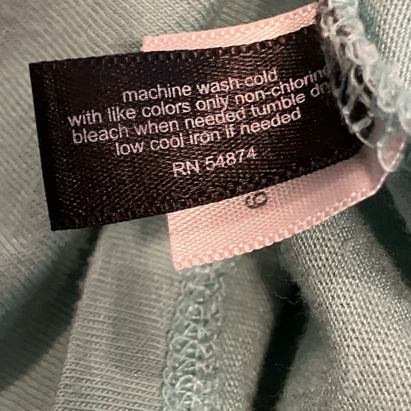 The Limited teal stretchy top - Picture 7 of 8